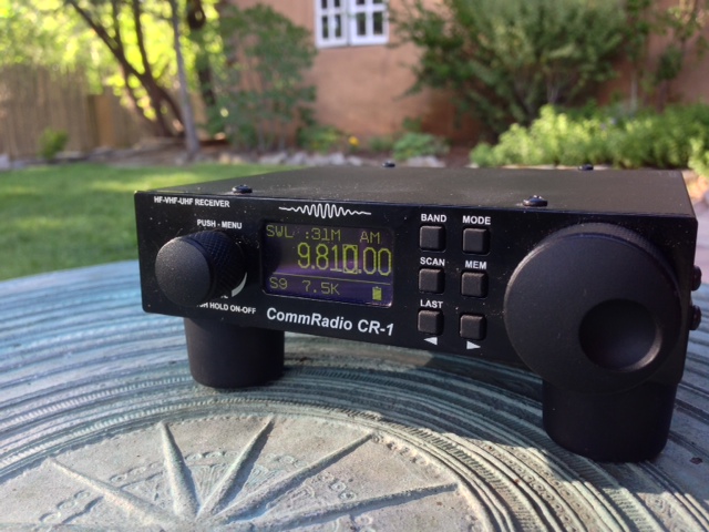 The CommRadio CR-1 in Taos, New Mexico