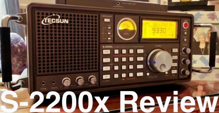 Dan Robinson Reviews The New Tecsun S 2200X Portable Receiver The