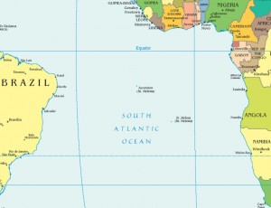 Click here to see St. Helena's remote location in the South Atlantic Ocean. (Map coutesy of Wikipedia)