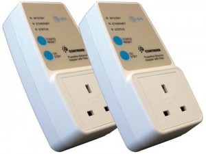 The noisy cuprits. Comtrend's power line adapters.