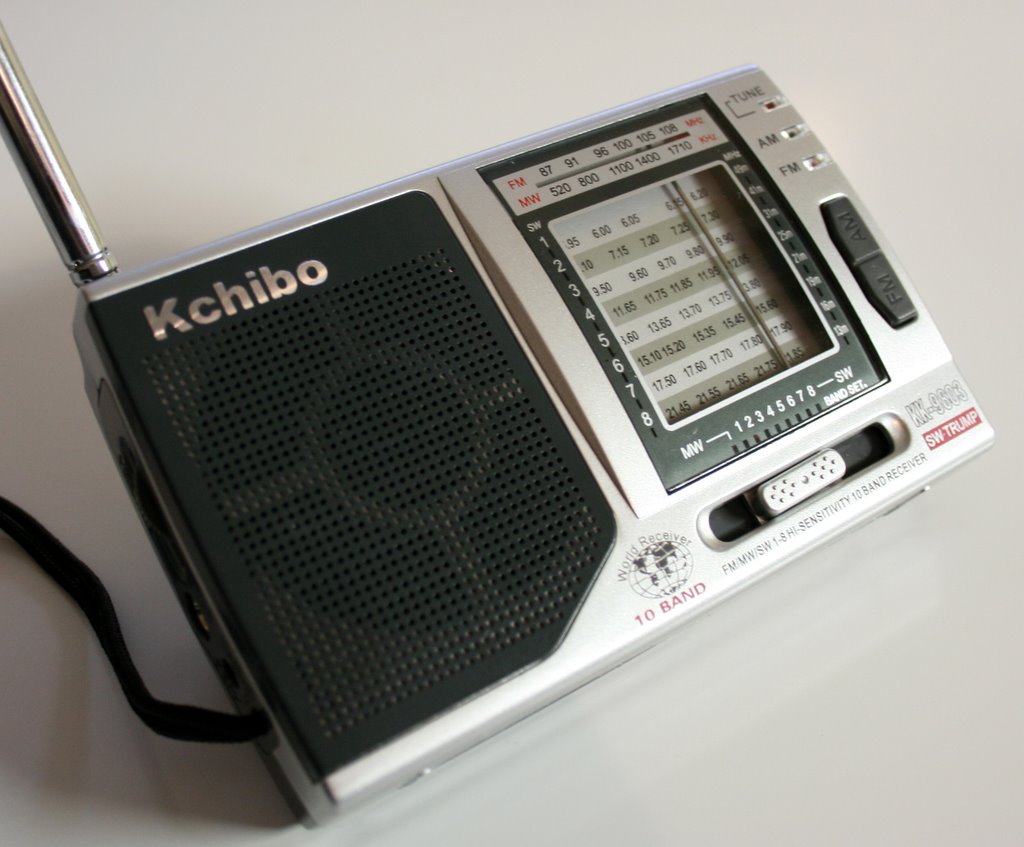 The Kchibo KK-9803 portable shortwave radio