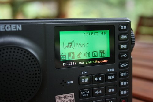 New Degen DE1126 Shortwave DSP AM mini fm radio ducha with 4GB MP3 Player +  Voice