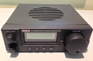 The Lowe SRX 100 shortwave receiver (Click to enlarge)