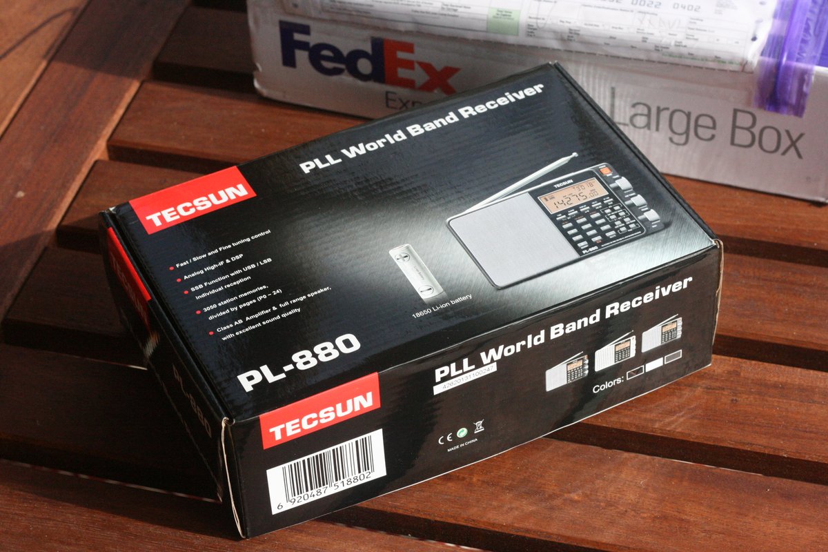 A review of the Tecsun PL-880 portable shortwave radio | The 
