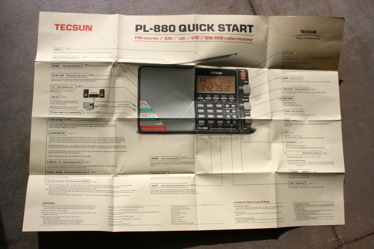 thumbnail image 2 of TECSUN PL-880 Original Black Kickstand / Flipstand - Replacement Part 2 of 6
