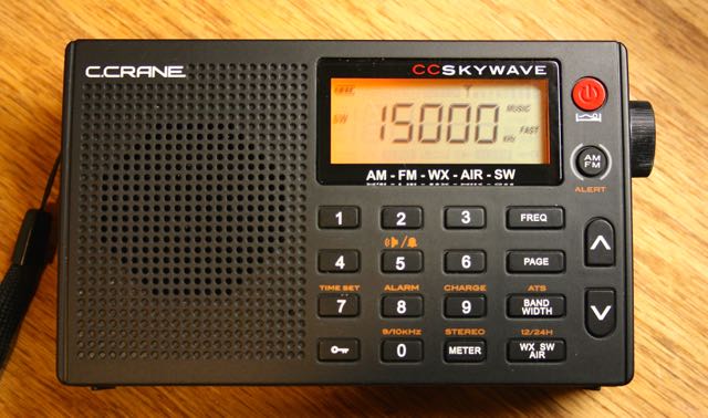 Review of the C. Crane CC Skywave portable radio | The SWLing Post