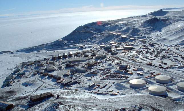 McMurdo Station, Antarctica. (Source: USAP.gov)