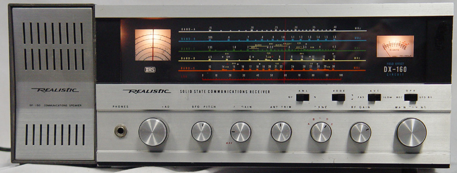 Realistic DX-160 (Source: Universal Radio)
