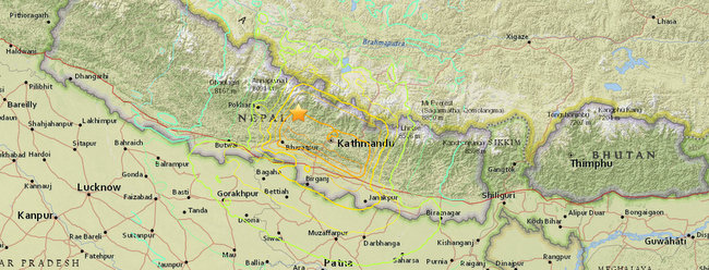 Nepal-Earthquake-Map