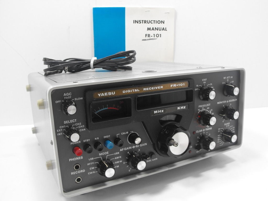 Jon spots a Yaesu FR-101 on eBay | The SWLing Post