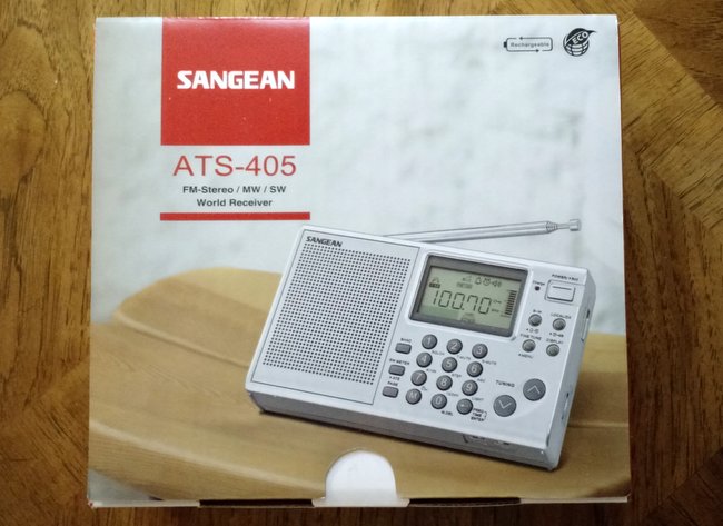 Sangean ATS-405 AM/FM/SW Multi Band World Receiver