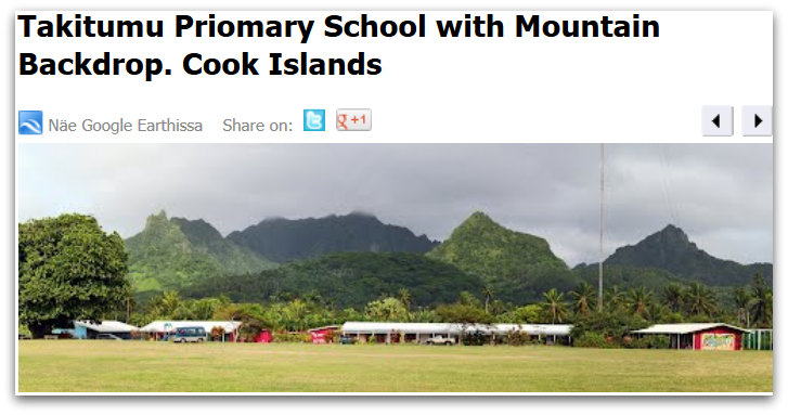 Radio Cook Islands 630 kHz antenna on the school ground of Takitumu Primary School.