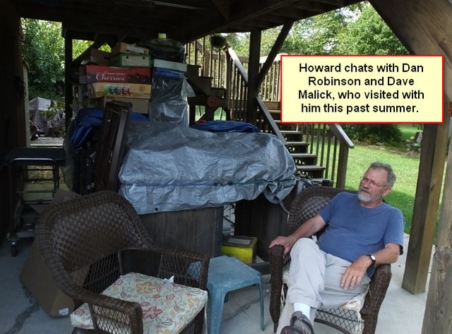 Howard at his home in WVA
