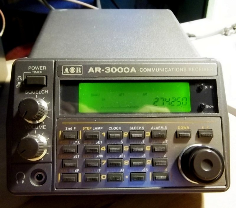 激安限定COMMUNICATIONS RECEIVER AR-3000 動作未確認　アマチュア無線機　受信機　ジャンク品 受信機