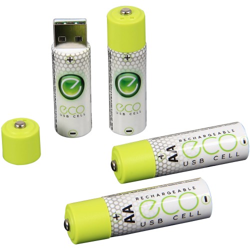 The Eco USBcell is the slickest rechargeable AA battery you've ever seen