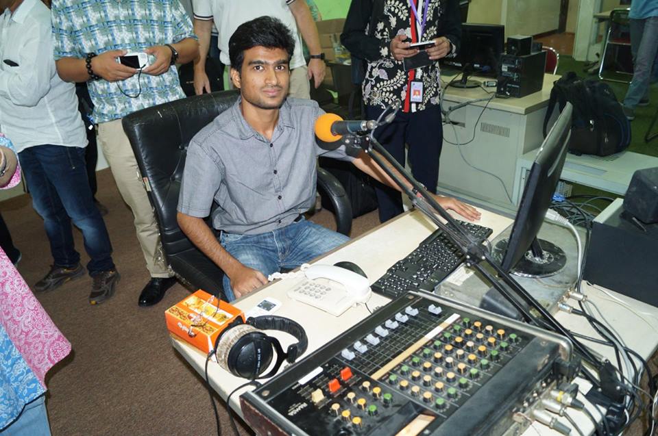 On air at VOI - Mitul Kansal
