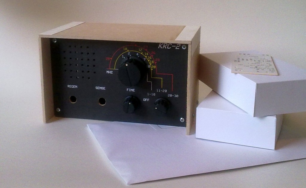 KRC-2 shortwave regenerative receiver kit5