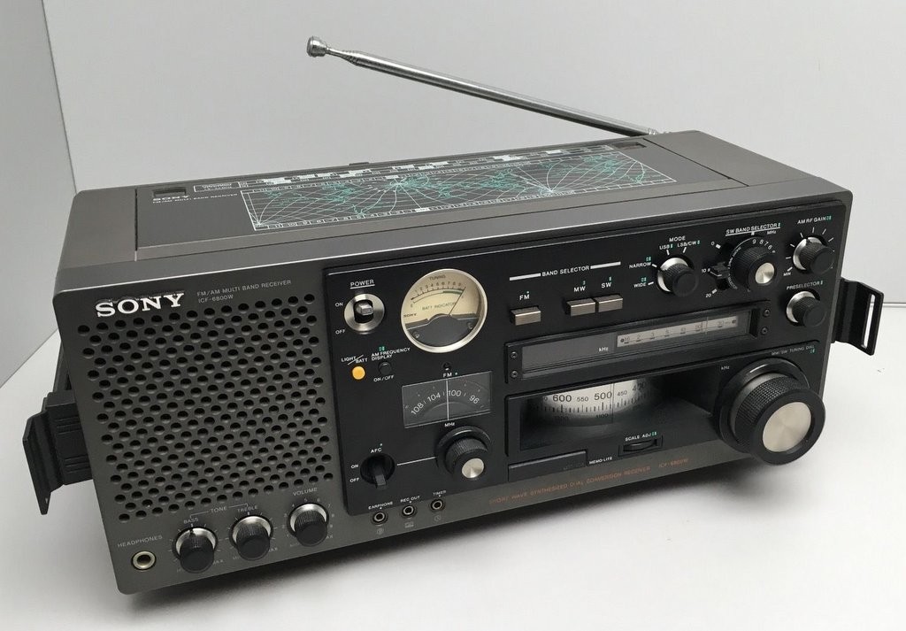 This Sony ICF-6800W just sold for $919 US on eBay | The SWLing Post