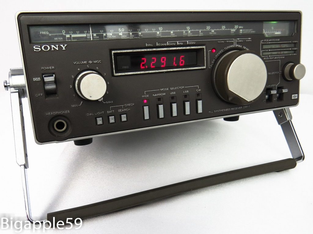 Jerry spots a rare Sony CRF-1 on eBay | The SWLing Post