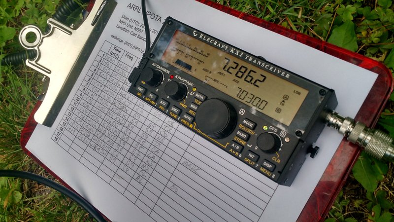 Elecraft-KX2-Clipboard-NPOTA