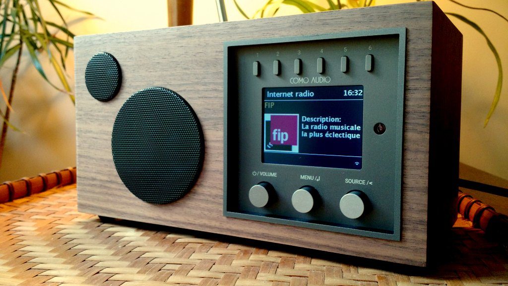 Como Audio Solo and Duet: How to add and organize Internet radio