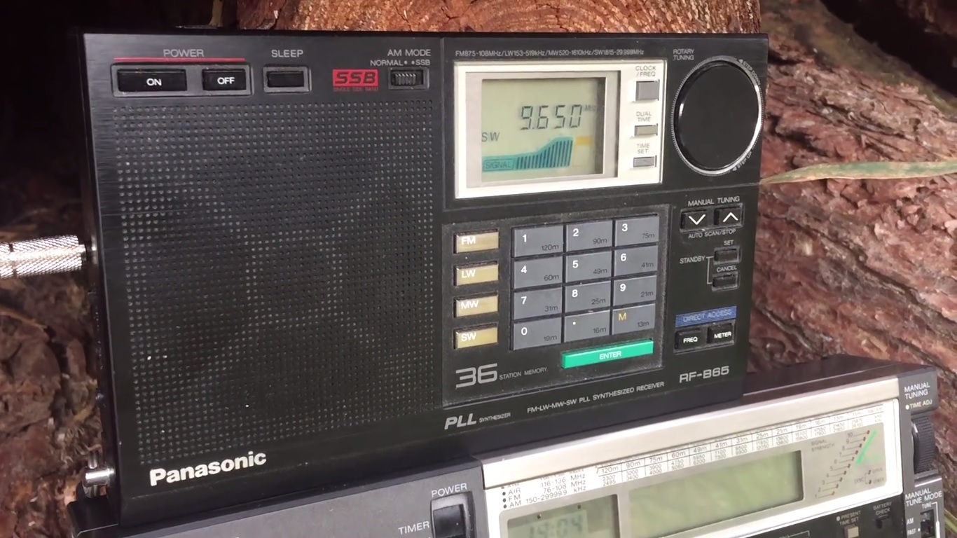 Julian reviews the Panasonic RF-B45 and shares comments regarding shortwave  broadcasting and portable radios