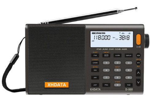 The XHDATA D-808 shortwave portable: A variation of the Digitech 