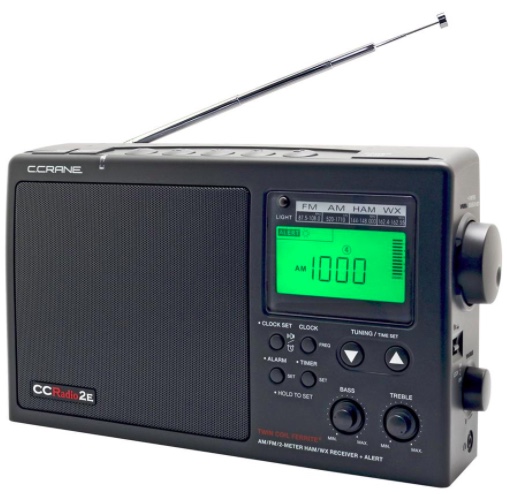 CC Radio EP C.Crane Portable Radio w/AC adapter