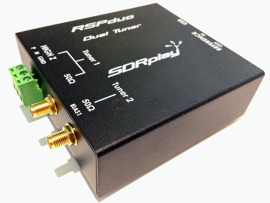 A review of the SDRplay RSPduo 14-bit dual tuner SDR | The SWLing Post