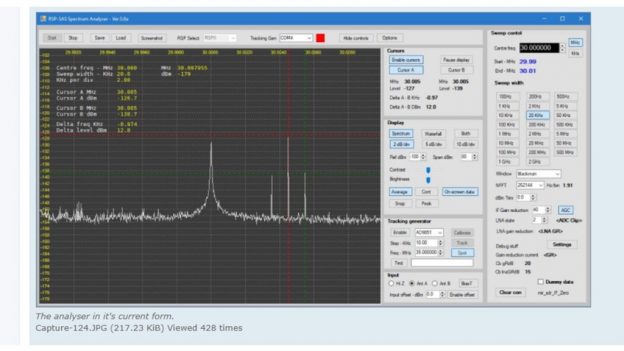 Coming Soon A Spectrum Analyzer Function For Sdrplay Rsp Series Sdrs