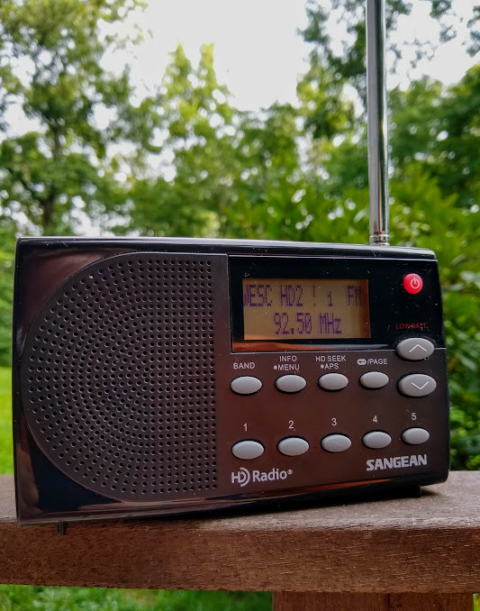 Sangean HDR-14 HD Radio performance is quite amazing on AM and FM good for  DXing with RDS 