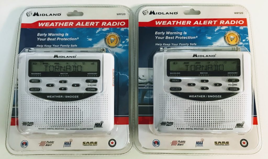 Midland Public Alert S.A.M.E. WR120 NOAA Weather Radio