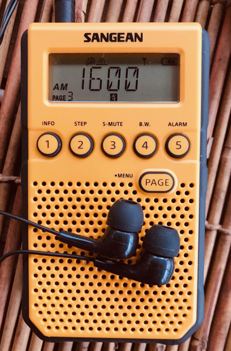 Sangean DT-800 AM/FM/Weather Pocket Radio