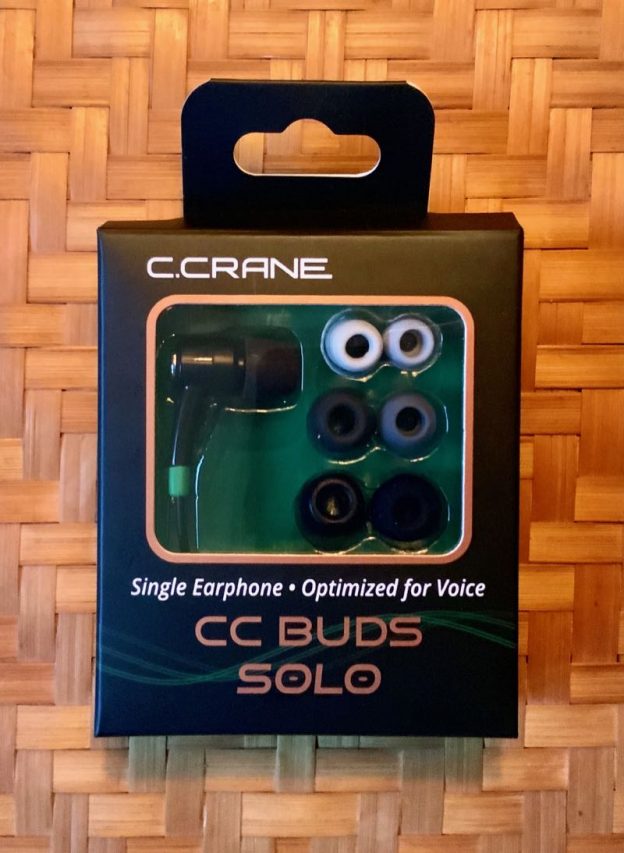 Review of the C.Crane CC Buds Solo InEar Single Earbud (and a chance