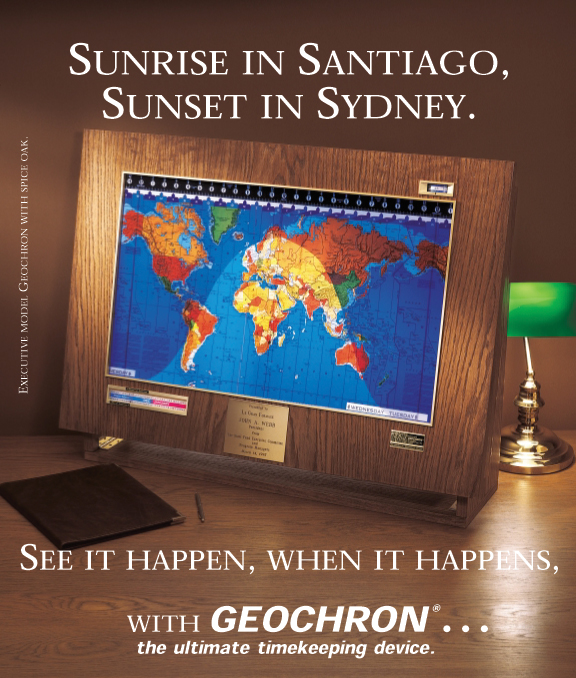 Estate Sale Jerry takes home a Geochron world map clock The SWLing Post