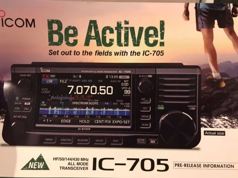 The new IC705 QRP portable, backpackable transceiver The SWLing The new IC705 QRP portable, backpackable transceiver The SWLing