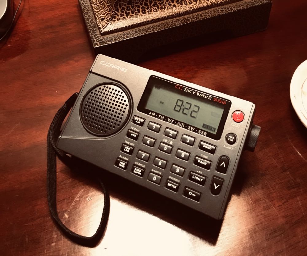 Still life of a TRANSISTOR RADIO or POCKET RADIO or