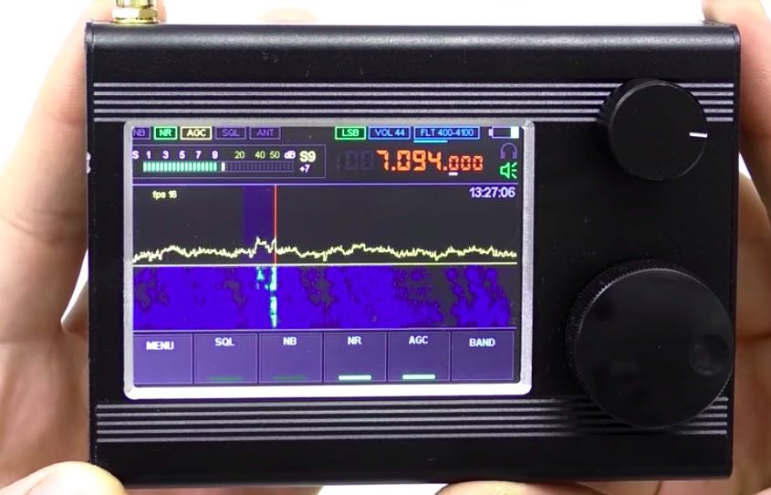 The new Malahit-DSP: A portable all-in-one wideband SDR receiver | The  SWLing Post