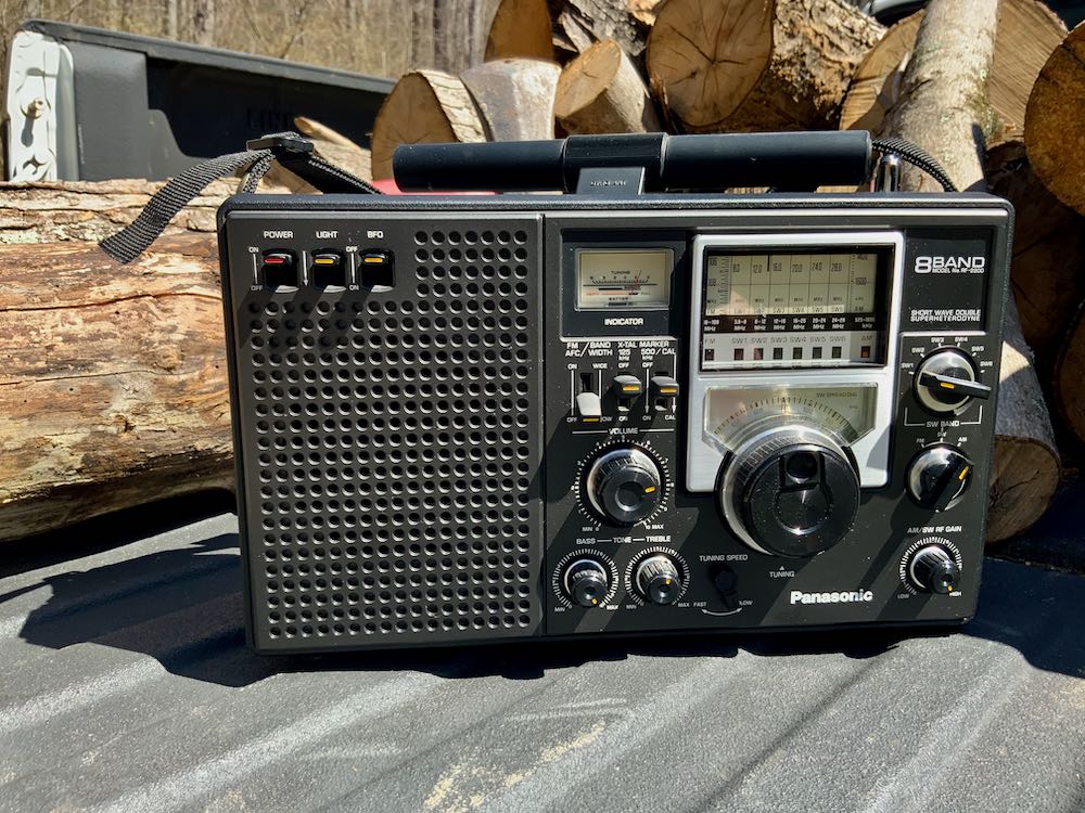 A trusted companion: The Panasonic RF-2200 never lets me