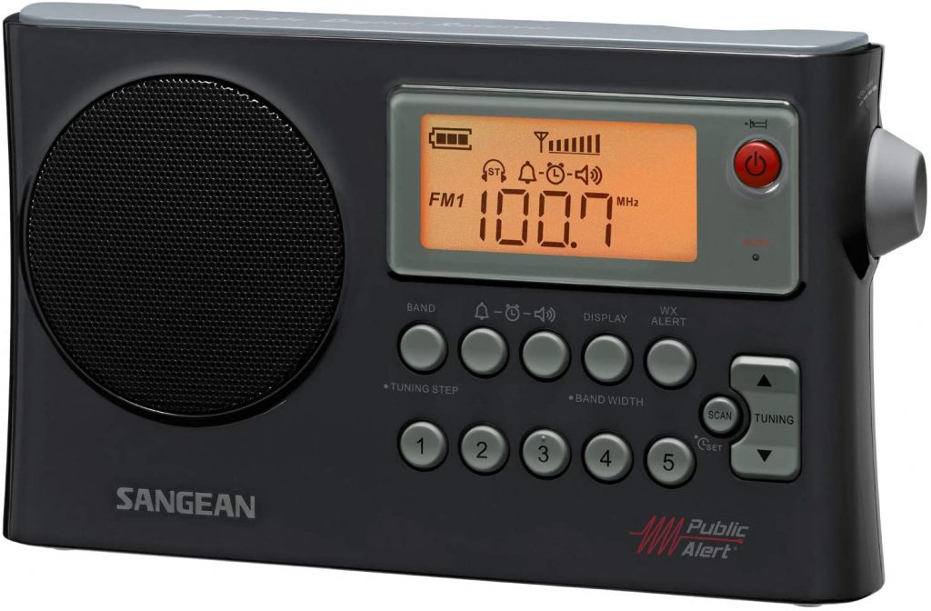 Sangean SR-35 Portable Radio White