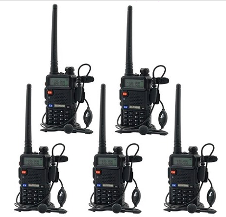 Baofeng UV-5R Radio (x4)