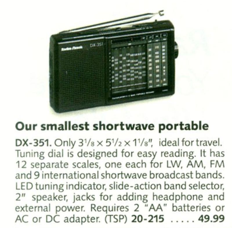 battery operated radios radio shack