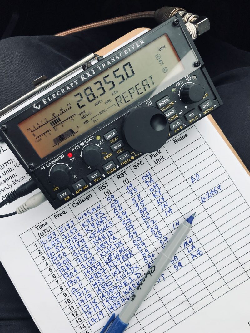 Elecraft KX2 first sighting!