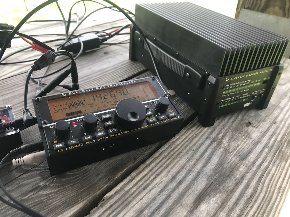 Pairing the Elecraft KX2 and Chelegance MC-750 for some serious SOTA fun! 