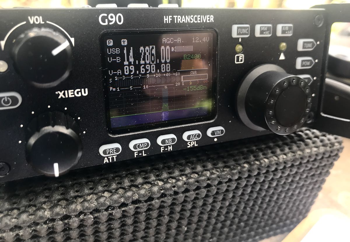 Taking the Xiegu G90 QRP transceiver to the field! The SWLing Post photo