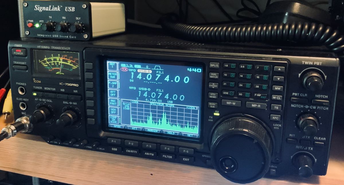 ICOM IC-756 100w機 - アマチュア無線