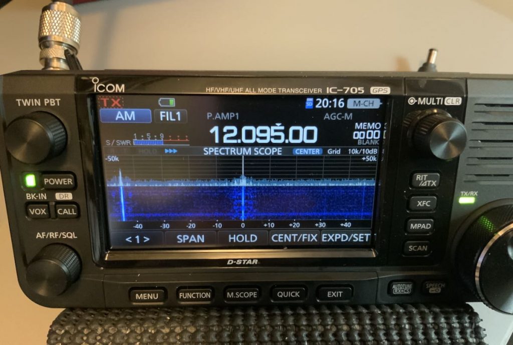 Icom IC-705: Let’s see how long it’ll receive with supplied BP-272 Li ...