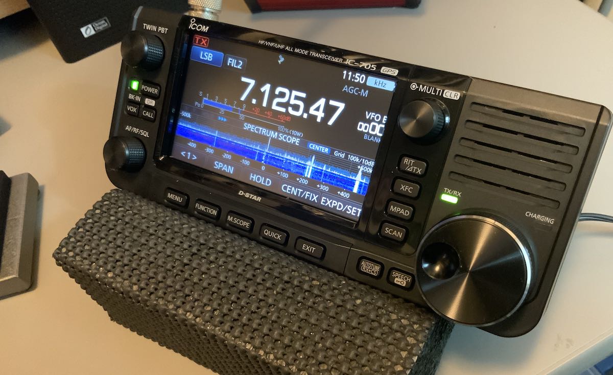 A review of the Icom IC-705 QRP Portable SDR Transceiver | The