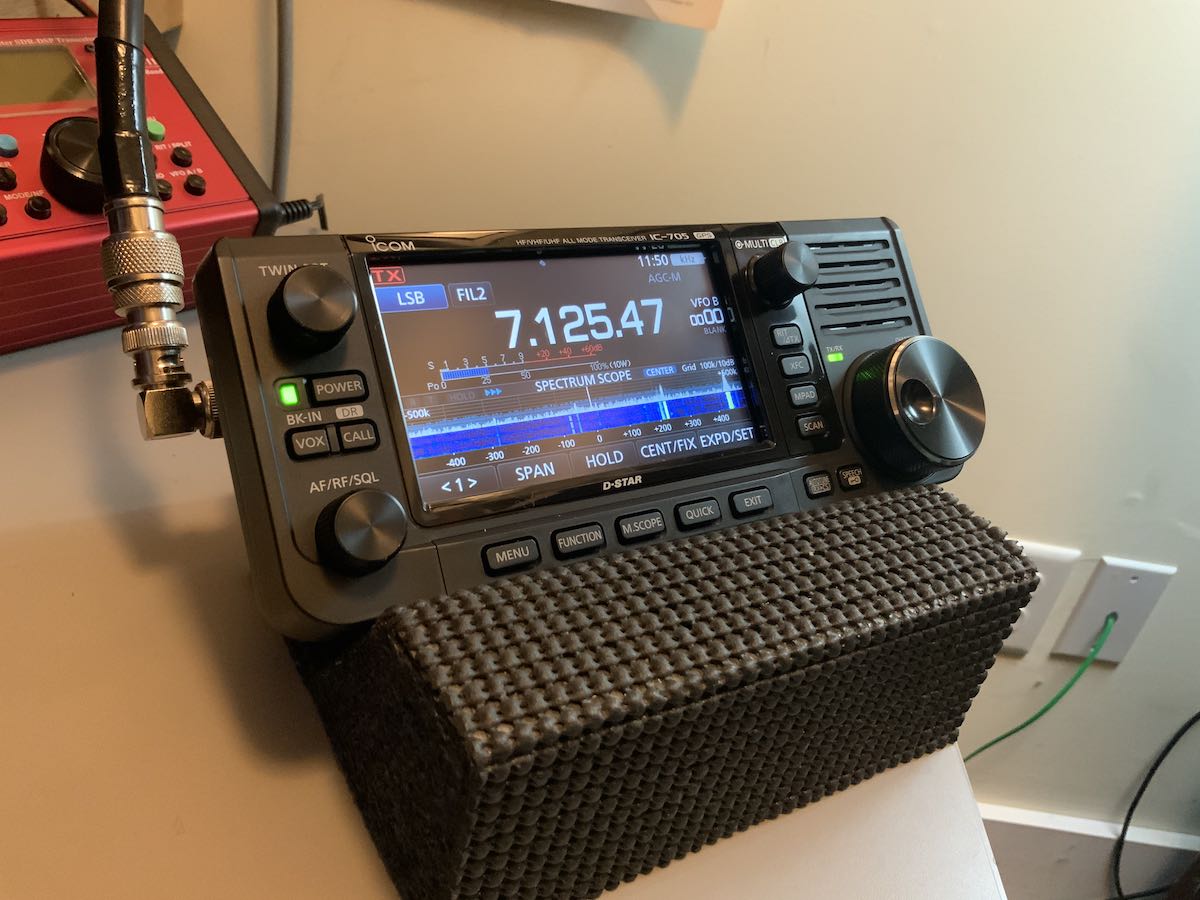 A review of the Icom IC-705 QRP Portable SDR Transceiver | The
