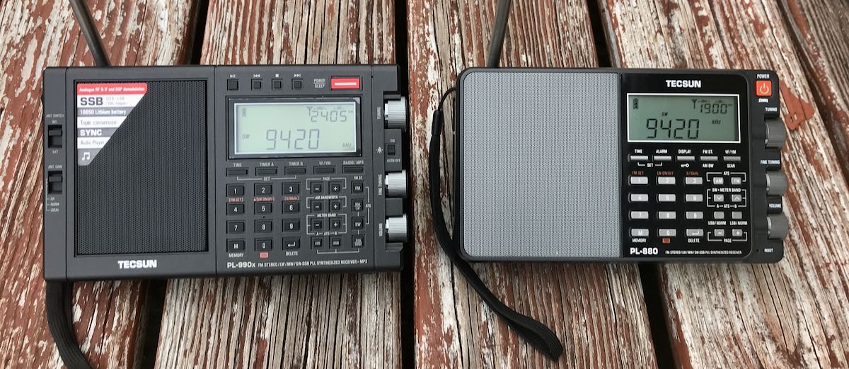 Field Notes: Comparing the Tecsun PL-990x and PL-880